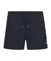 K-way Logo-patch Swim Shorts In Blue