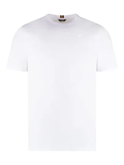 K-WAY LOGO-PATCH T-SHIRT