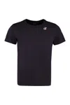 K-way T-shirt With Logo In Technical Fabric