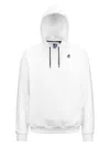 K-way Logo-print Hoodie In White