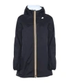 K-way Le Vrai 3.0 Eiffel Raincoat In Black