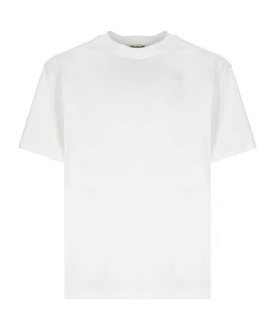 K-way Adam Stretch Jersey T-shirt White In 001white