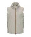 K-way Beige Technical Jacket With Detachable Hood