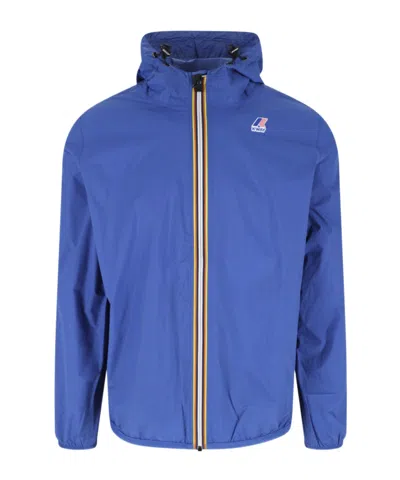 K-WAY K-WAY HOODED WINDBREAKER JACKET