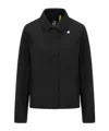 K-way Black Arabel Strech Jacket In Black