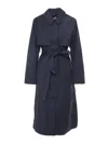 K-way Jesel Tech Wool Blend In Blue