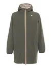K-way Jacob St Warm Double Down Jacket In Green