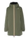 K-way Sophie St Thermo Double Down Jacket In Green