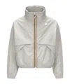 K-way Long Sleeve Casual Jacket In Gray