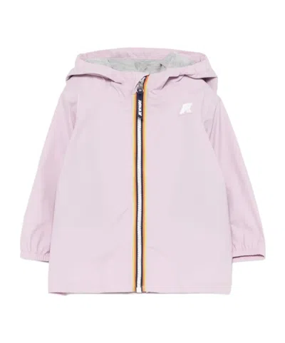 K-way Long Sleeve Casual Jacket In Purple