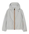 K-way Hooded Jacket In Gray