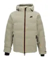 K-way Merib Hquilted Jacket In Green