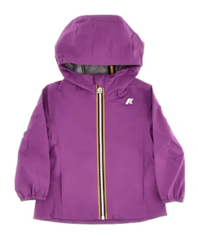 K-way Long Sleeve Jacket In Purple