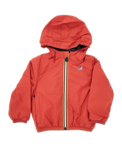 K-way Long Sleeve Jacket In Red