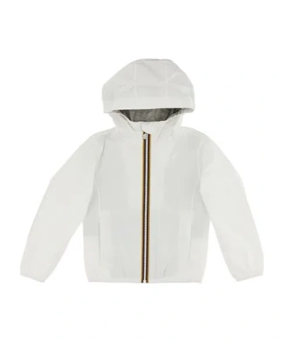 K-way Long Sleeve Jacket In White