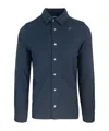 K-way Camicia Timothee Pique Blu In Blue