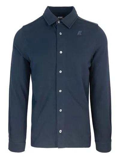 K-WAY LONG-SLEEVE LOGO SHIRT