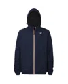 K-way Long-sleeved Casual Jacket In Black