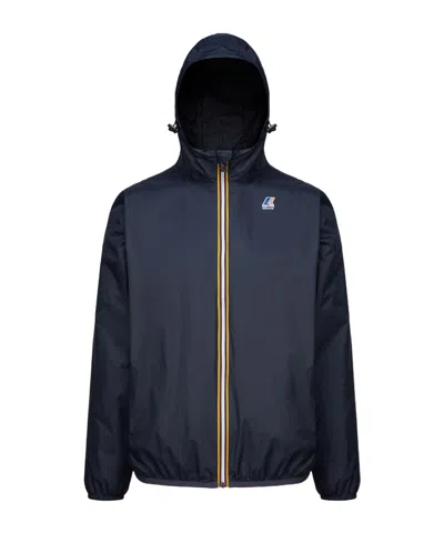 K-way Long-sleeved Casual Jacket In Black