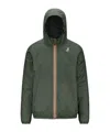 K-way Jake Plus.2 Reversible Jacket Jacket In Black