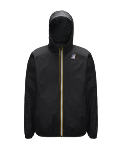 K-way Long-sleeved Casual Jacket In Black