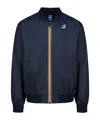 K-way Long-sleeved Casual Jacket In Black