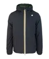 K-way Long-sleeved Casual Jacket In Black