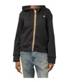 K-way Long-sleeved Casual Jacket In Black