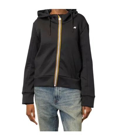 K-way Long-sleeved Casual Jacket In Black