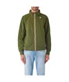 K-way Amaury Stretch Nylon Jersey Clothing In Green