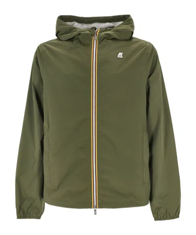 K-way Amaury Stretch Nylon Jersey Clothing In Green