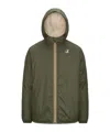 K-way Jacket  Men Color Grass Green In Green