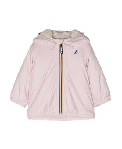 K-way Long-sleeved Cotton Suit In Pink