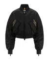 K-way Loncrop Thermo Shiny Twill In Black
