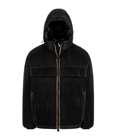 K-way Claudeny Plisse Thermo Heavy In Black