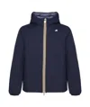 K-way Jack St Thermo Reversibile Jacket In Blue