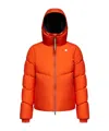 K-way Long-sleeved Down Jacket In Red