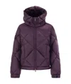 K-way K Way Ninev Down Jacket In Brown