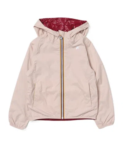 K-way Long-sleeved Jacket In Pink
