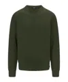 K-way Long-sleeved Knitted Sweater In Black