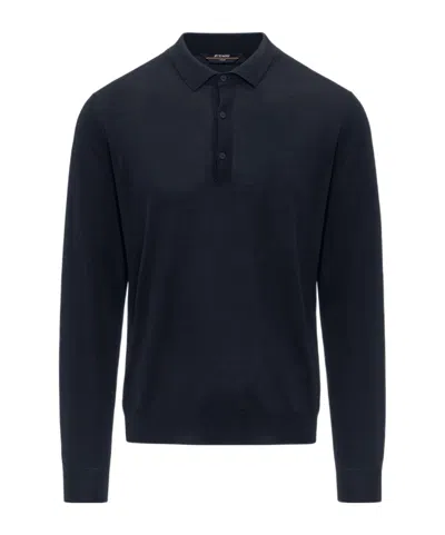 K-WAY LONG-SLEEVED POLO SHIRT