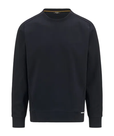 K-way Long-sleeved Sweater In Black