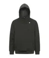 K-way K Way Bernie Hooded Sweatshirt In Black