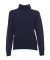 K-way Virgil Merino Sweater In Blue