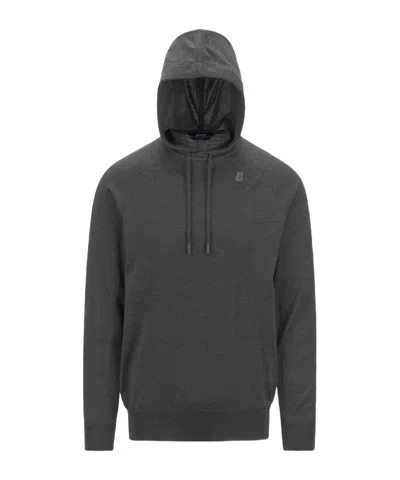 K-way Long-sleeved Sweater In Black
