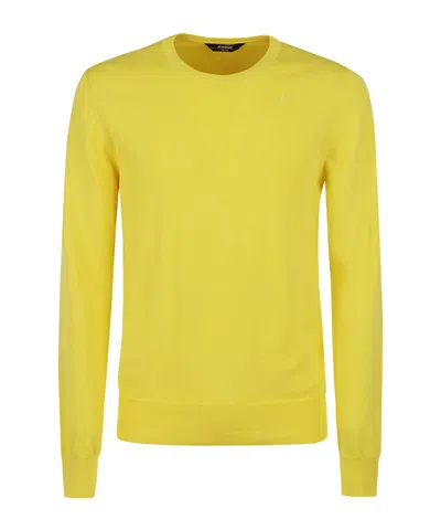 K-way Long-sleeved Sweater In Yellow