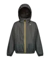 K-way Long-sleeved Zipper Jacket In Black
