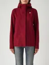 K-way Mathy Hooded Jacket In Red