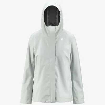 K-way Madalina Bonded Jersey In Gray
