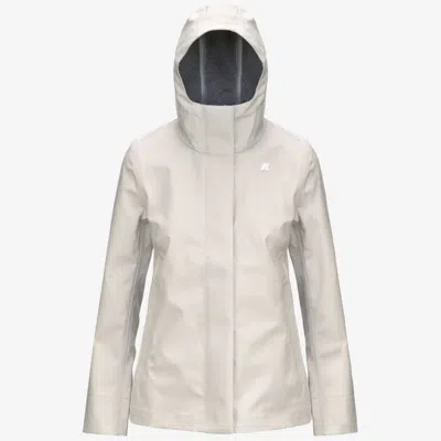 K-way Madalina Bonded Jersey In Neutral
